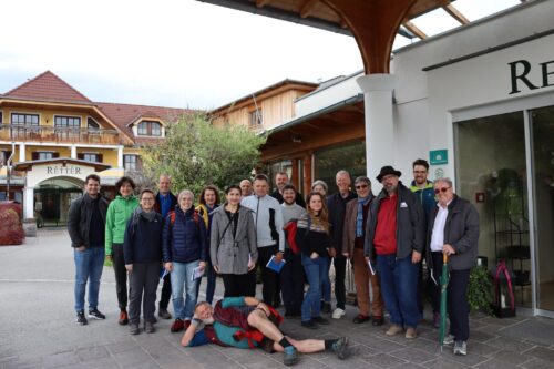 Gruppenfoto des natuREbuilt-Teams in der Steiermark